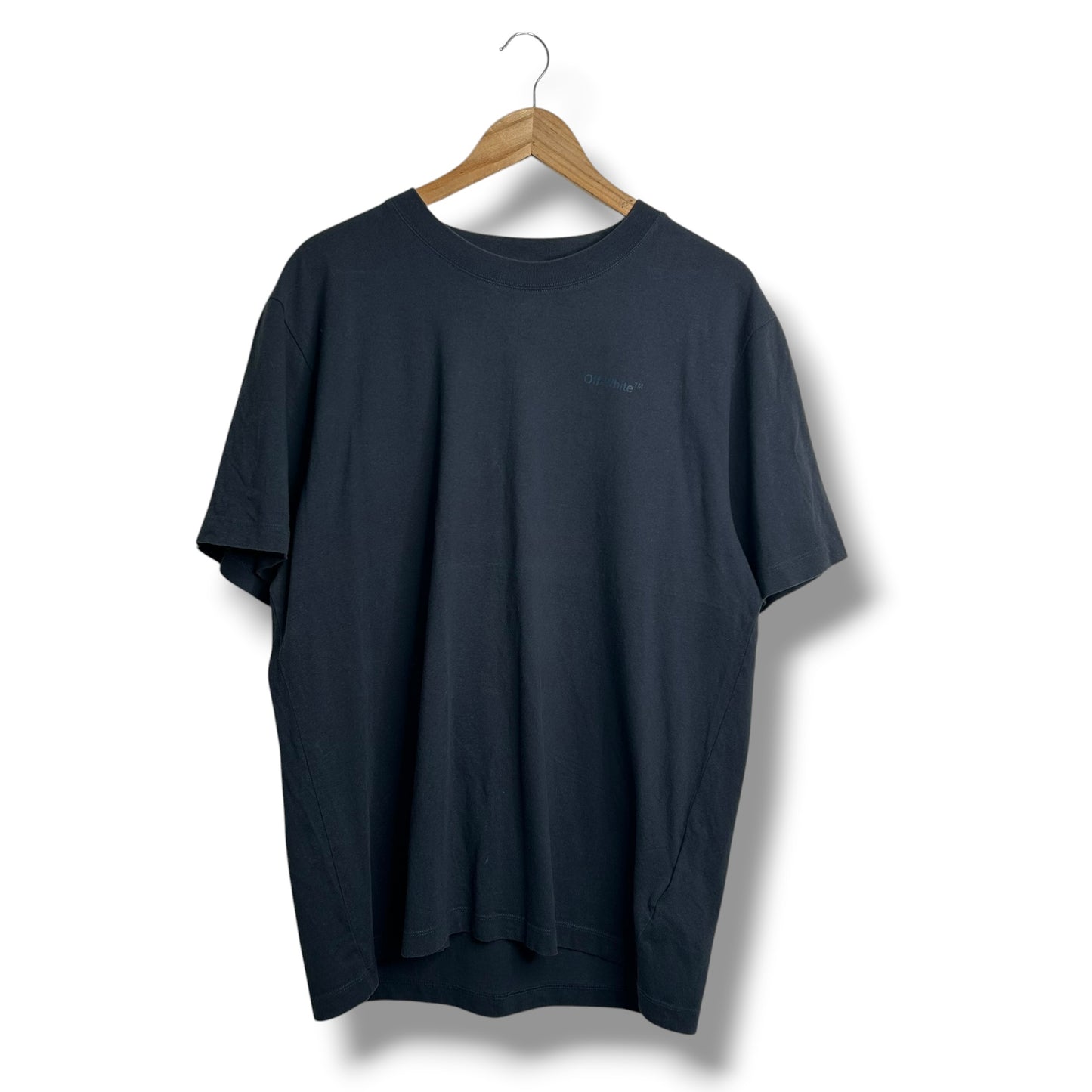 Off-white Graphic T-shirt Navy XL