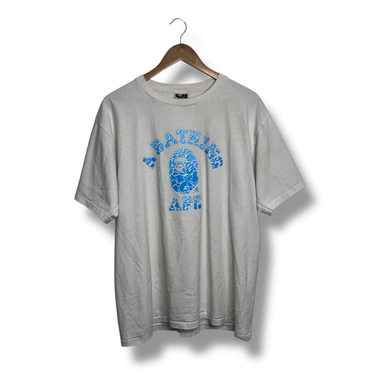 A Bathing Ape Graphic T-shirt Grey