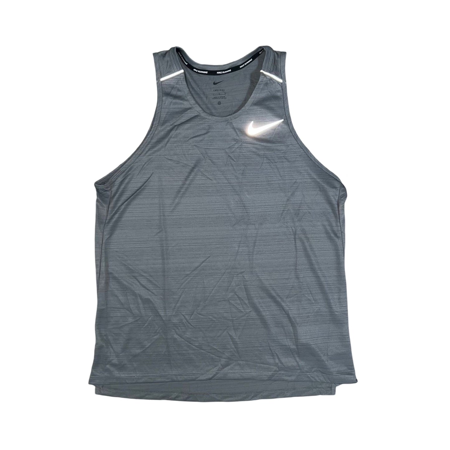 Nike Miler Vest T-Shirt - Smoke Grey