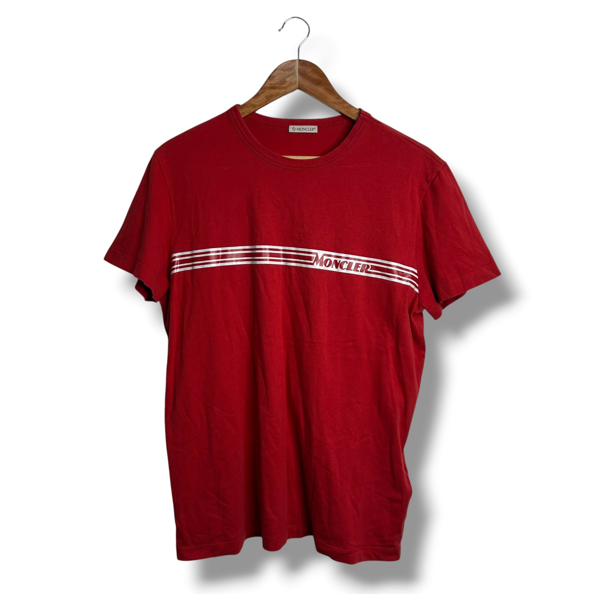 Moncler Graphic T-shirt Red Large