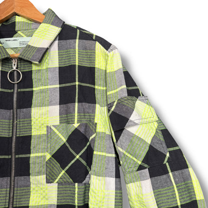 Vintage Off-white Flannel Shirt