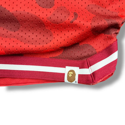 Vintage A Bathing Ape Mesh Camo Basketball Shorts