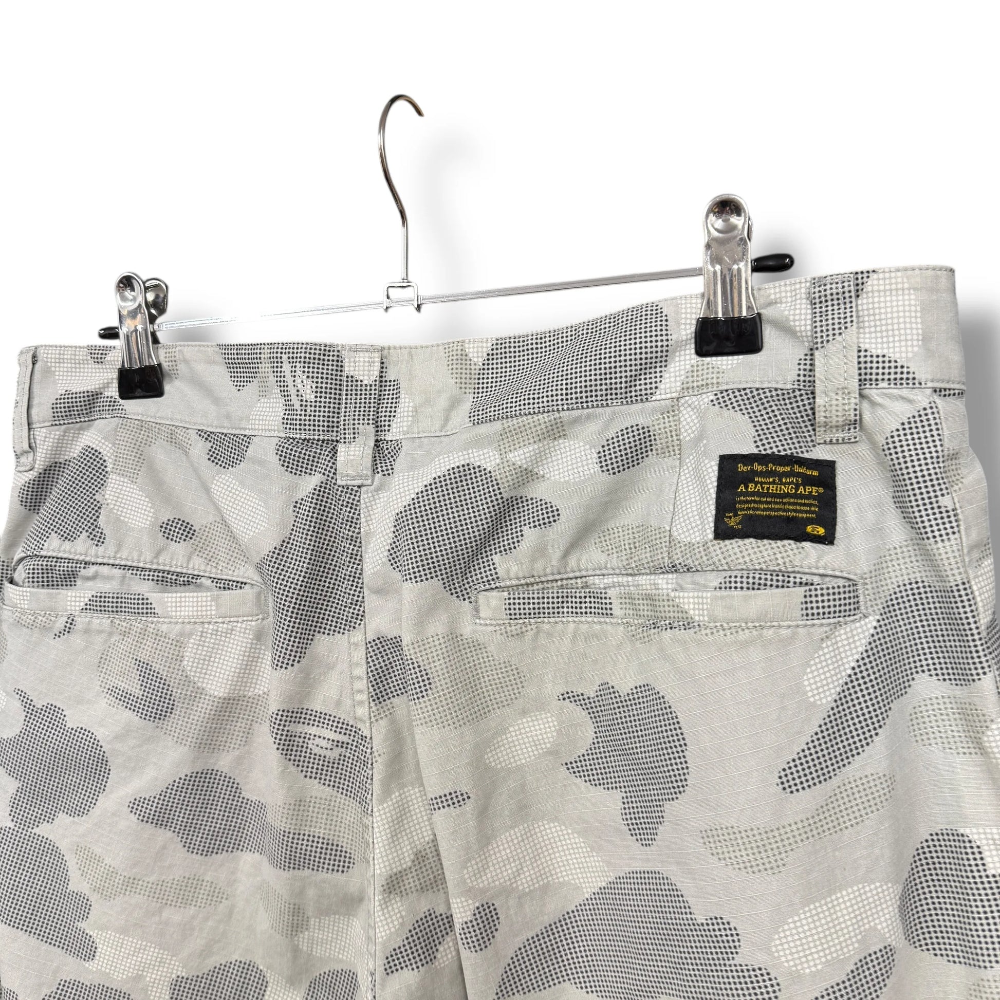 Vintage A Bathing Ape Camo Jogger Pants