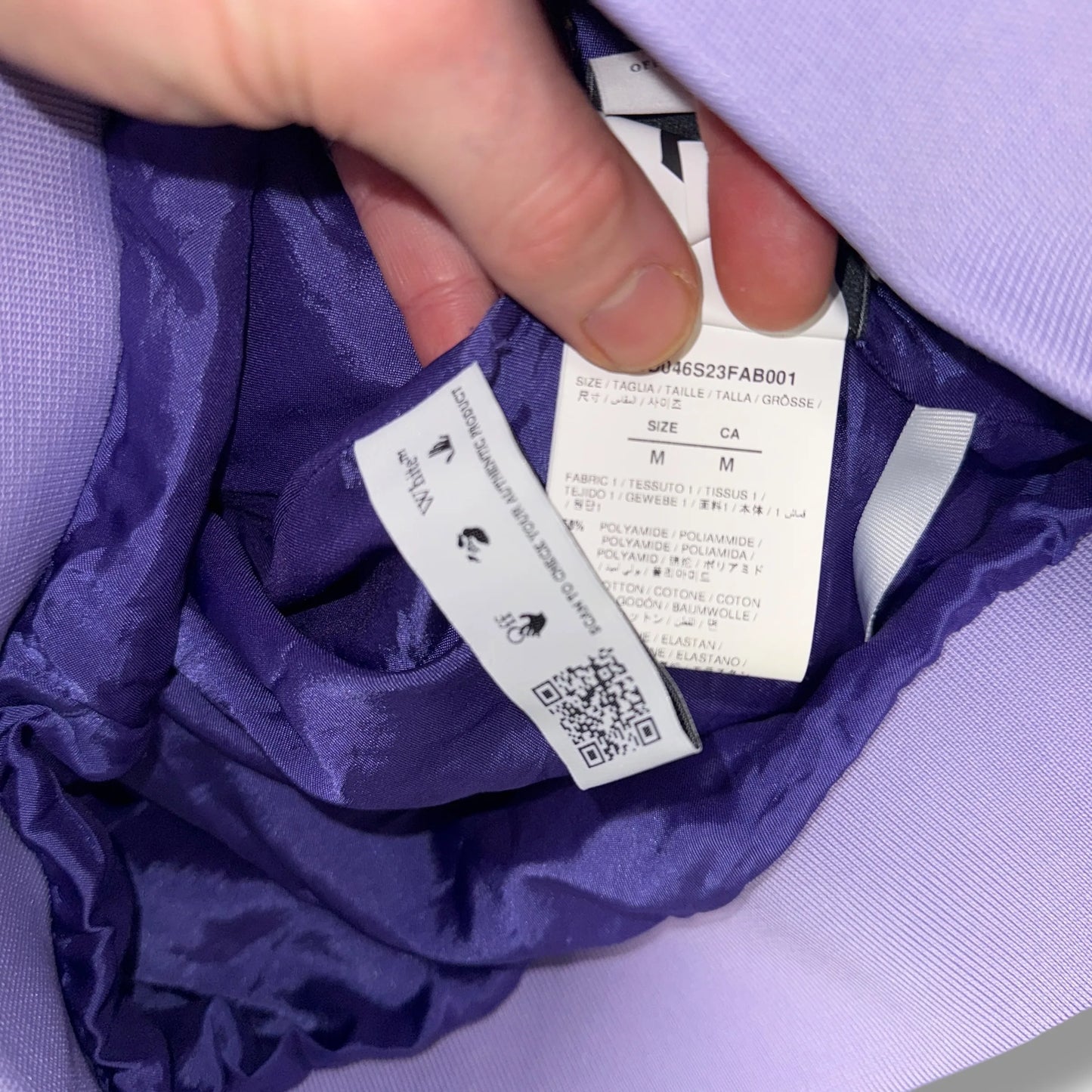 Vintage Off-white Track Jacket