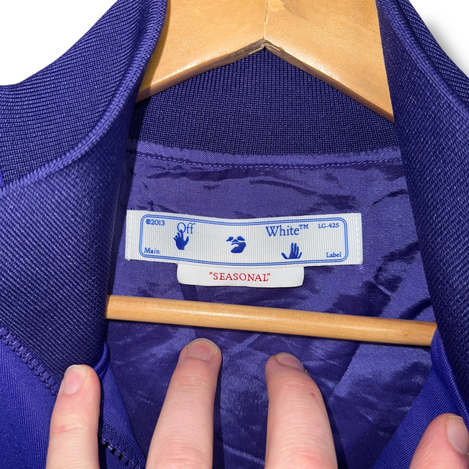 Vintage Off-white Track Jacket