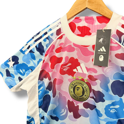 Vintage Adidas X A Bathing Ape Short-sleeve Football/soccer Jersey