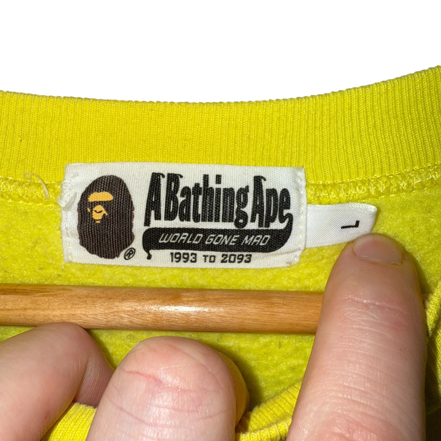 Vintage A Bathing Ape Crewneck Sweatshirt