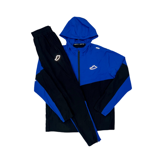 Adapt To Running 2.0 Tracksuit Set - Black/Blue