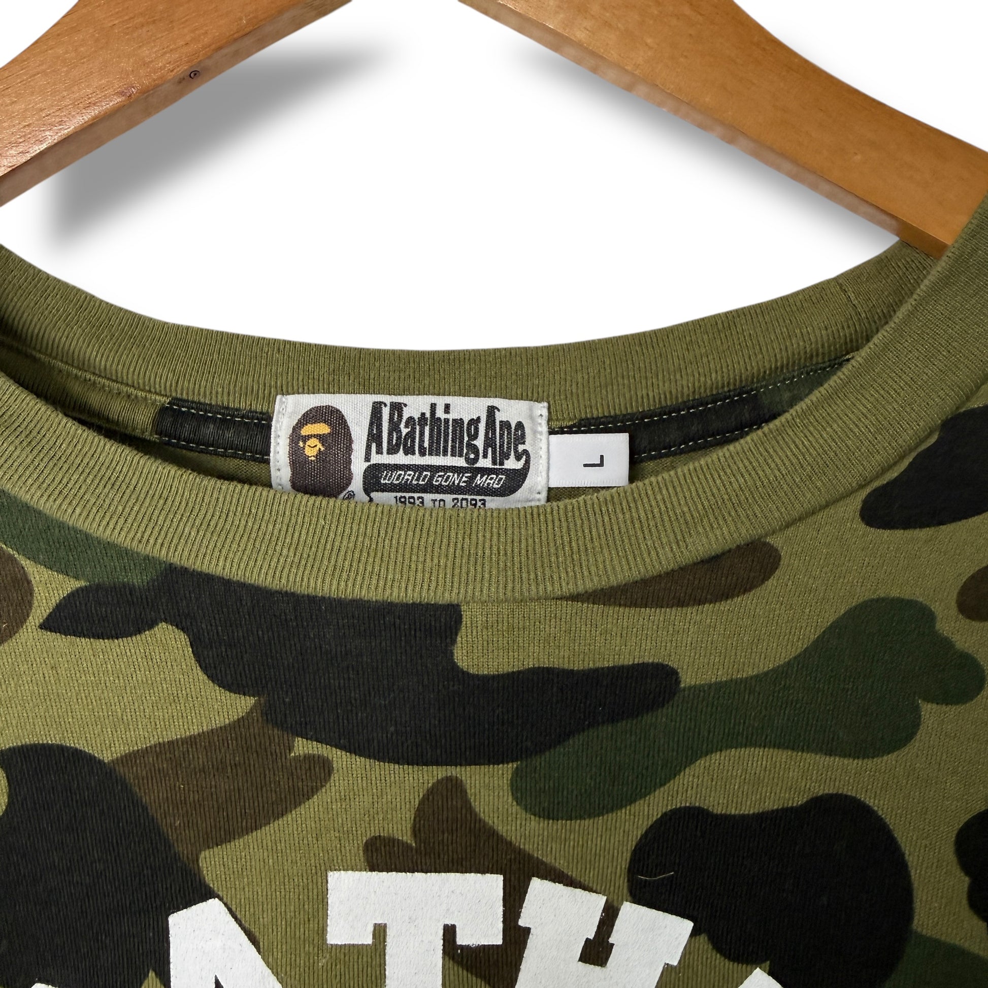 A Bathing Ape Graphic T-shirt Green