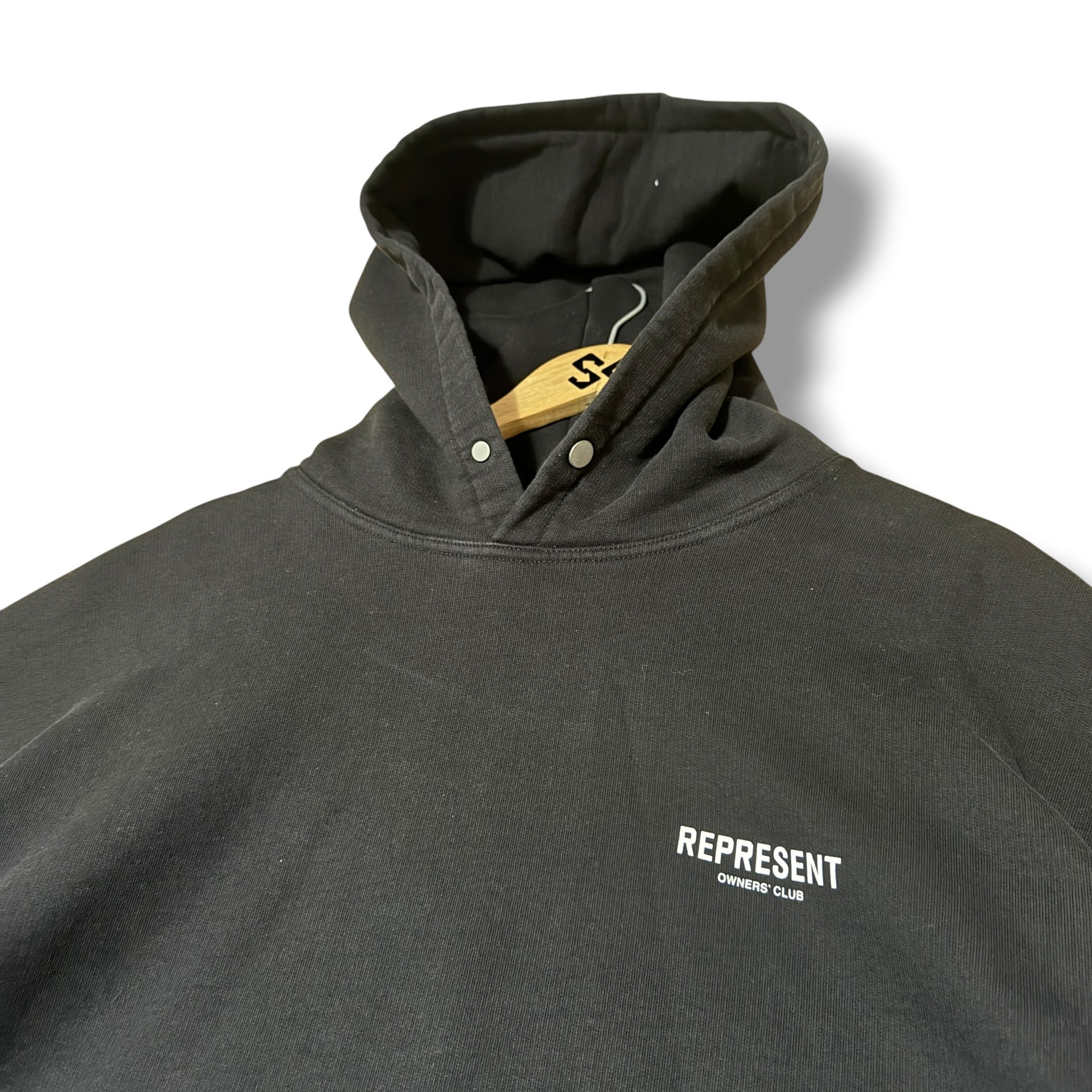 Represent Hoodie Black