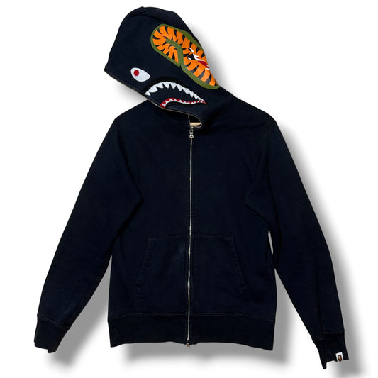 A Bathing Ape Zip-up Hoodie Black