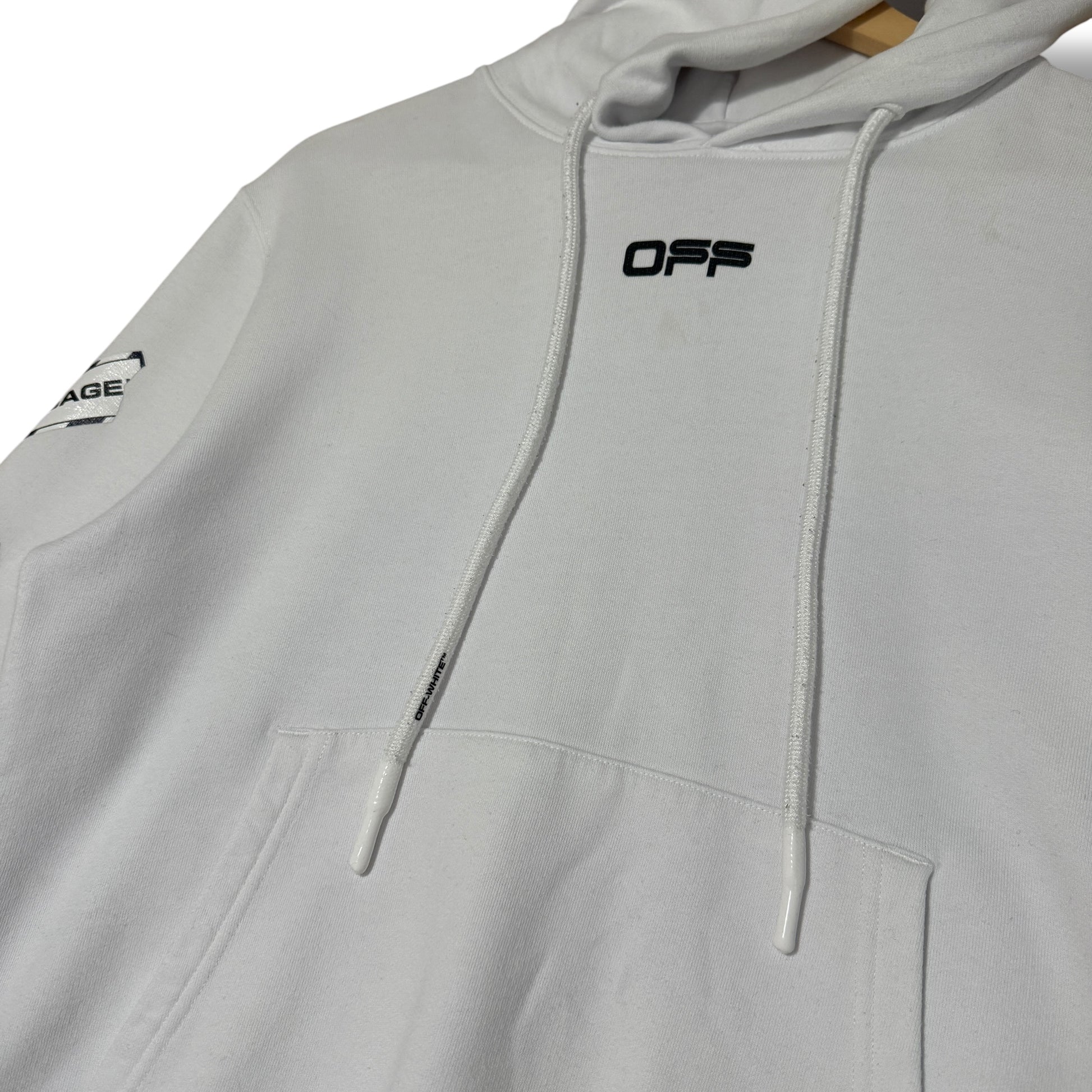Off-white Hoodie Blue