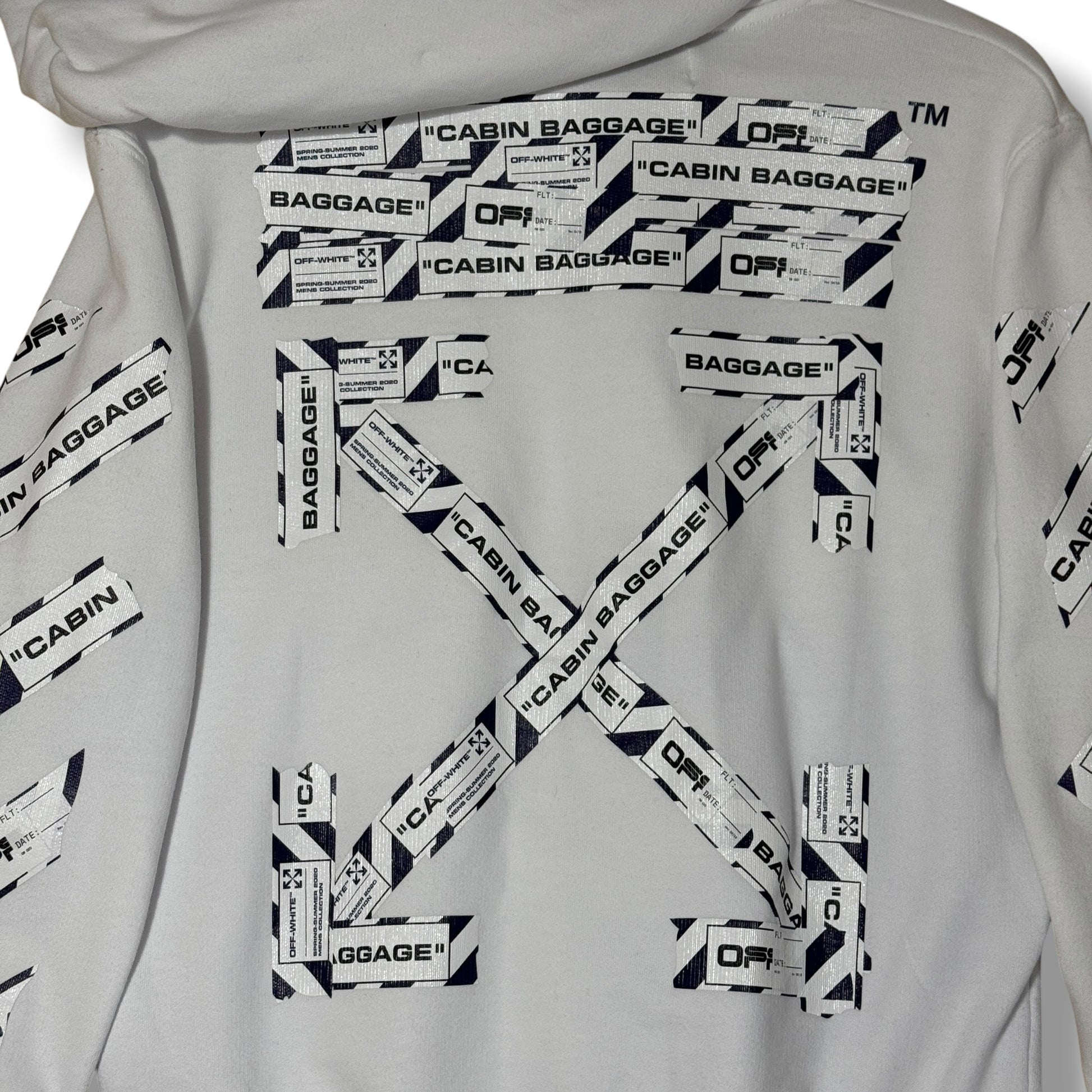Off-white Hoodie Blue