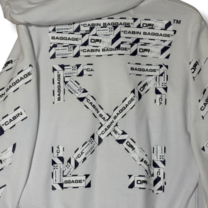 Off-white Hoodie Blue