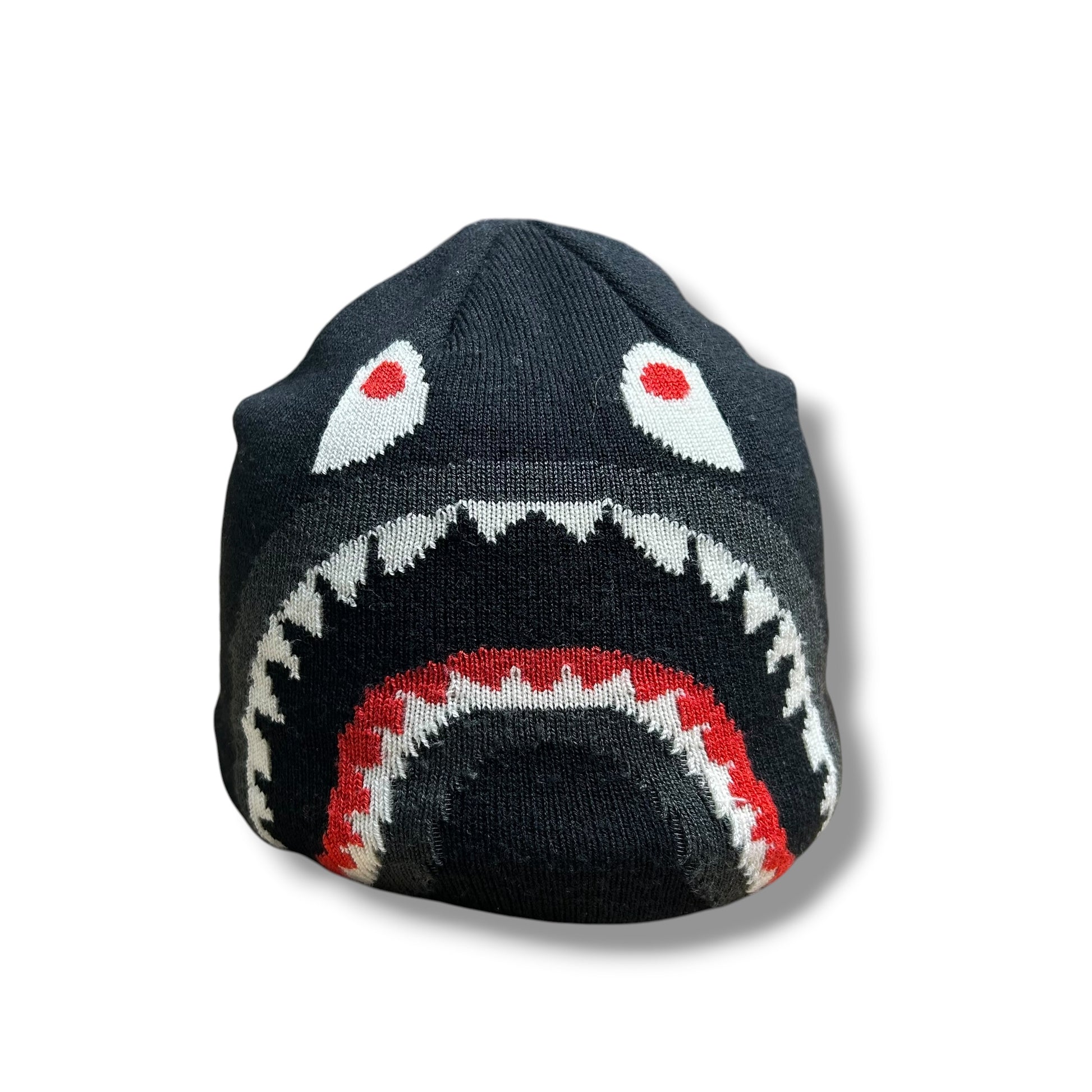 A Bathing Ape Shark Beanie Black O/S