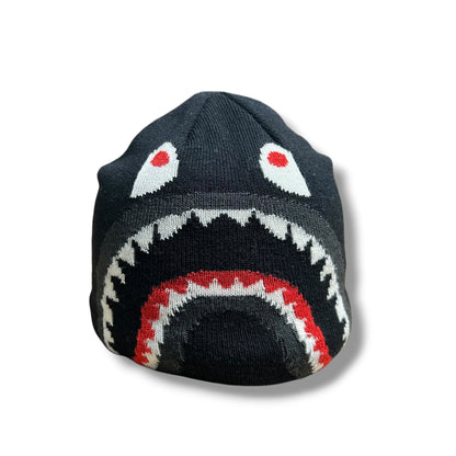 A Bathing Ape Shark Beanie Black O/S