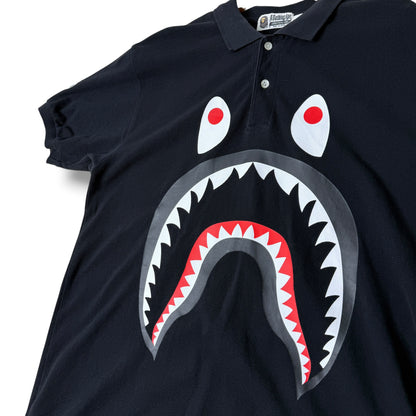 A Bathing Ape Polo Shirt Black