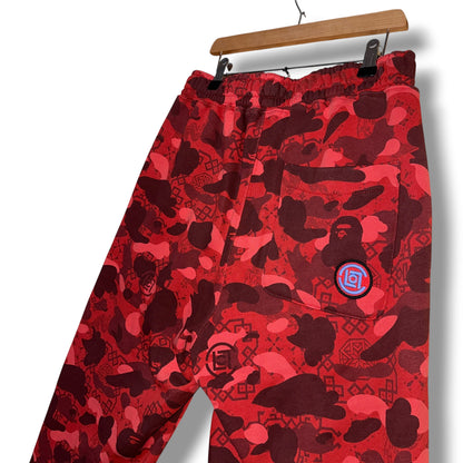 A Bathing Ape Sweatpants Red