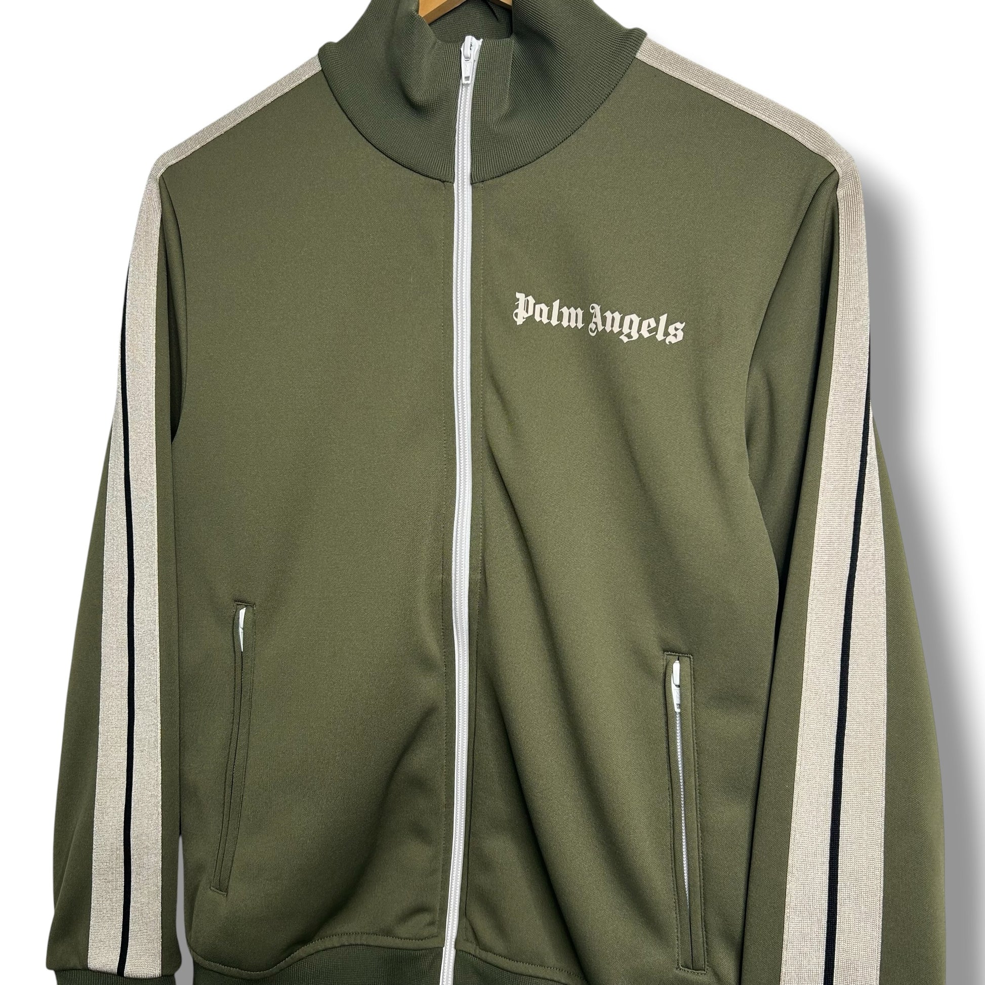 Palm Angels Track Jacket Green