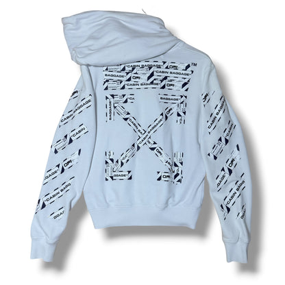 Off-white Hoodie Blue