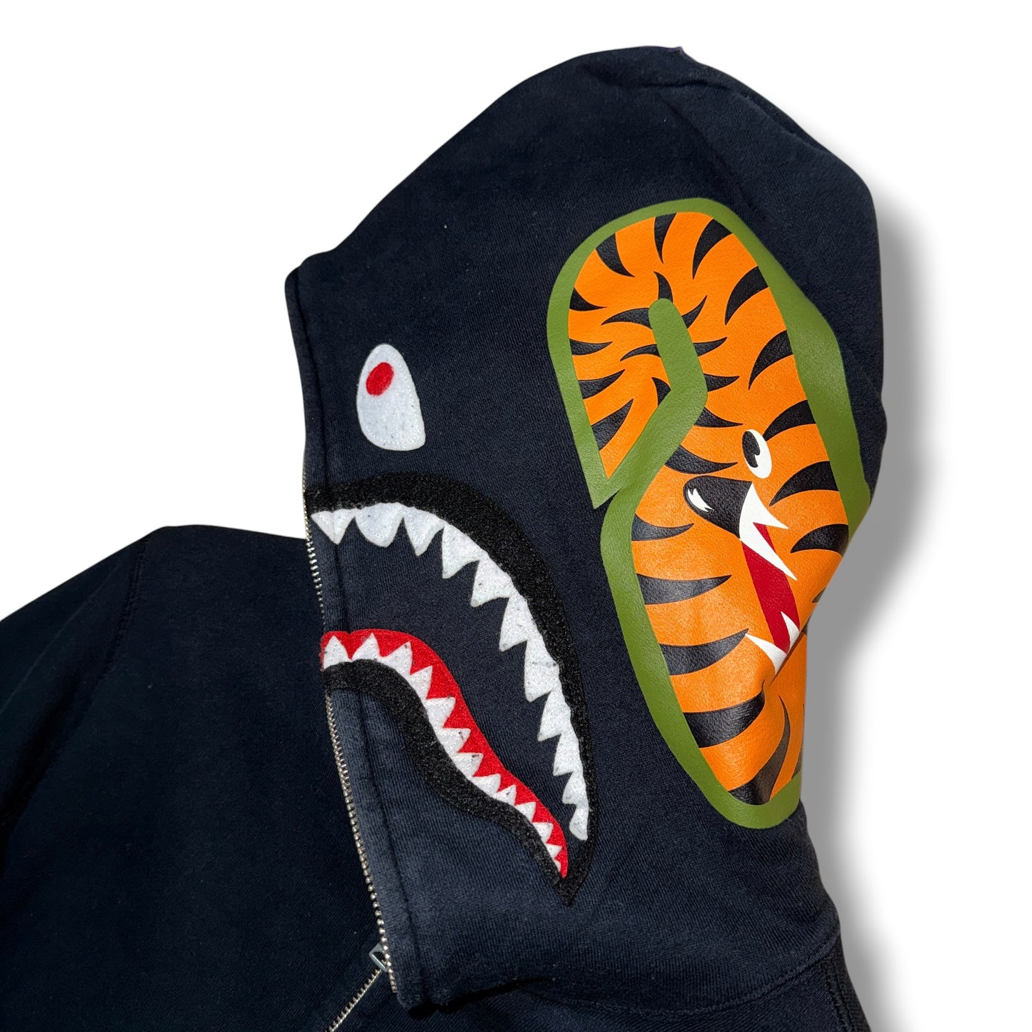 A Bathing Ape Zip-up Hoodie Black