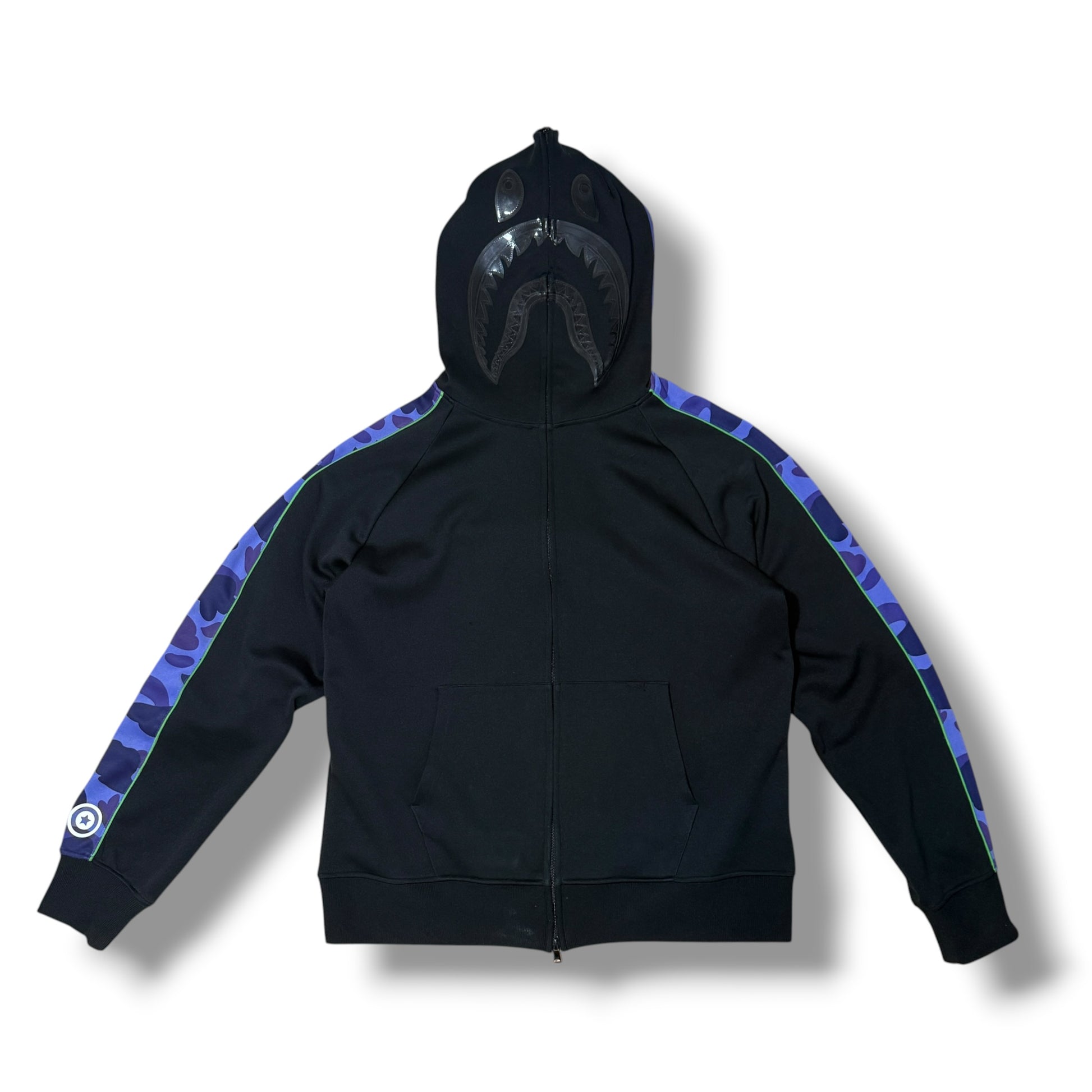 Wgm Zip-up Hoodie Black