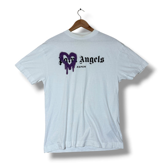 Palm Angels Graphic T-shirt Blue