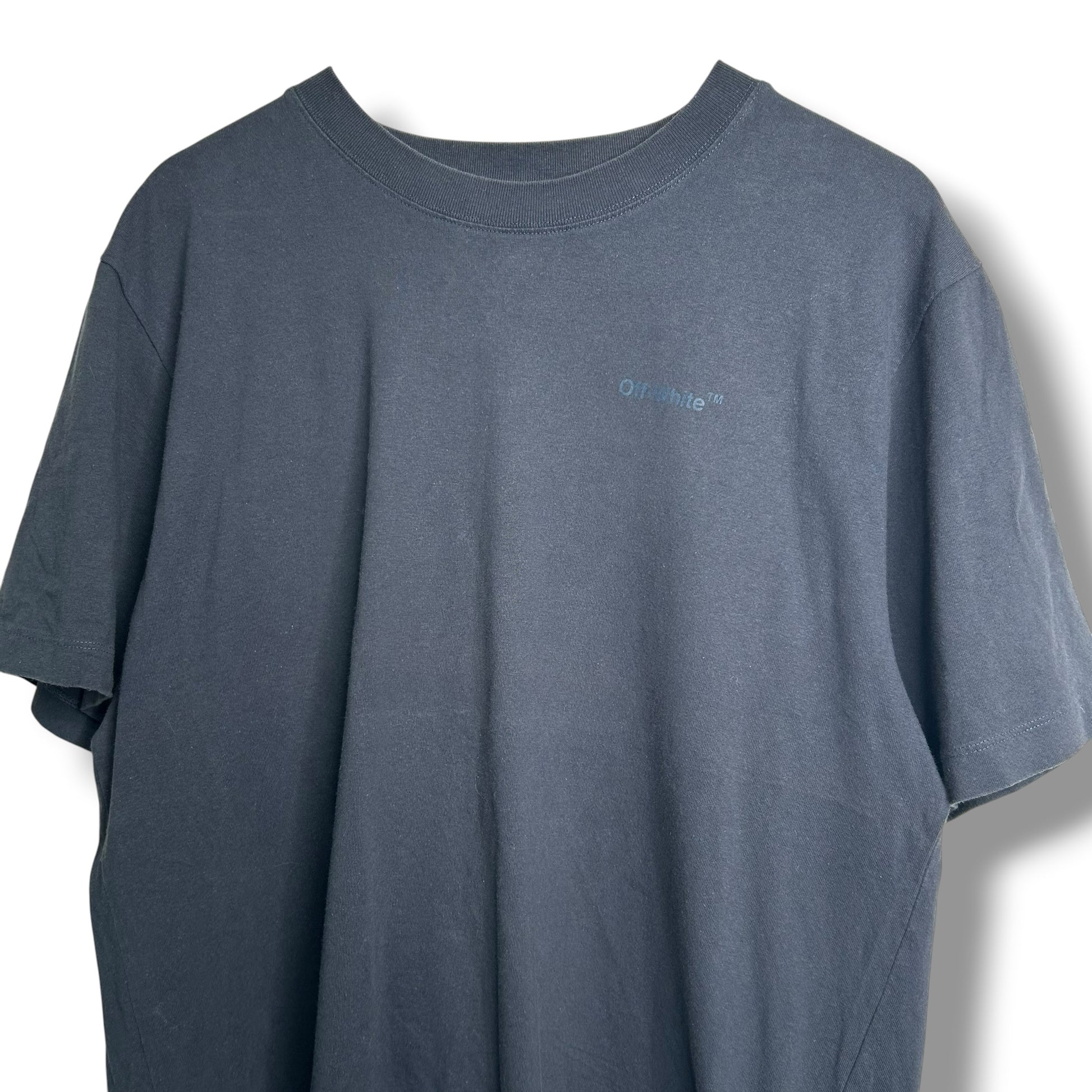 Off-white Graphic T-shirt Navy XL