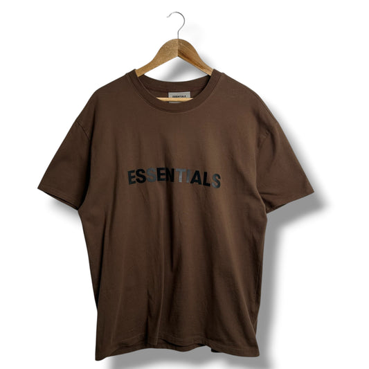 Essentials Graphic T-shirt Brown Small