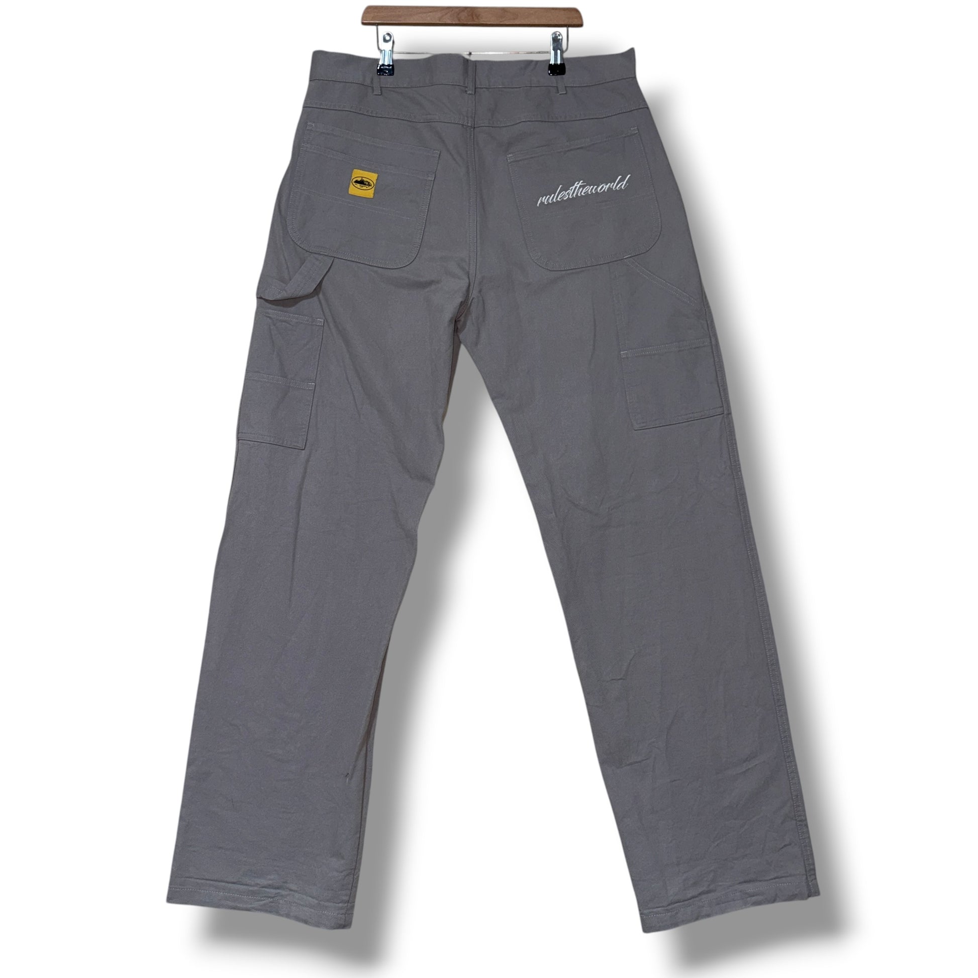 Ruleshreworld Cargo Pants Grey