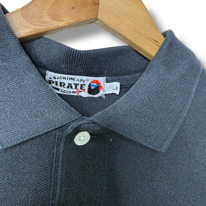 A Bathing Ape Polo Shirt Black