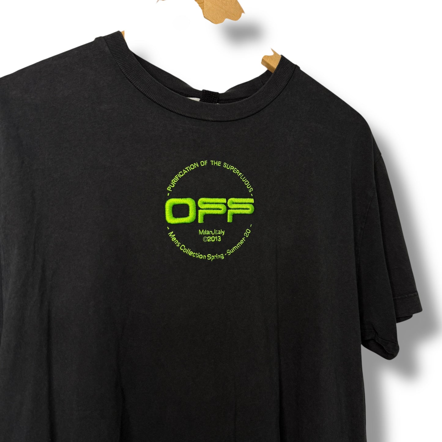 Off-white Graphic T-shirt Black