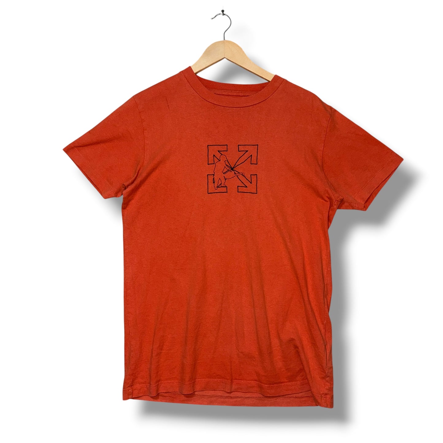 Off-white Graphic T-shirt Orange