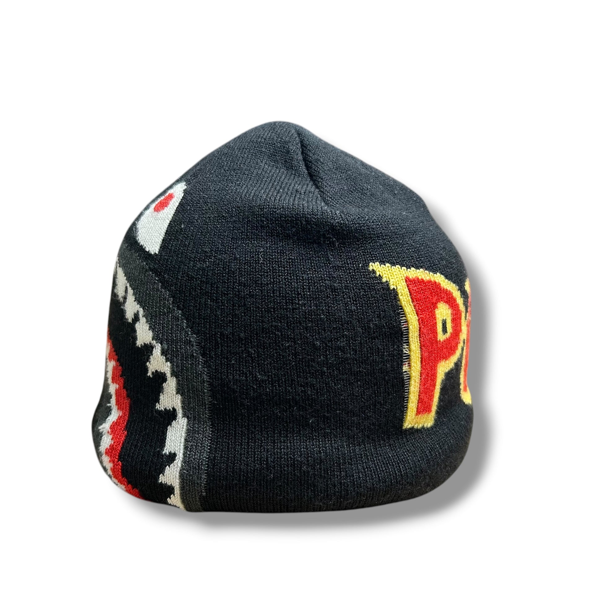 A Bathing Ape Shark Beanie Black O/S