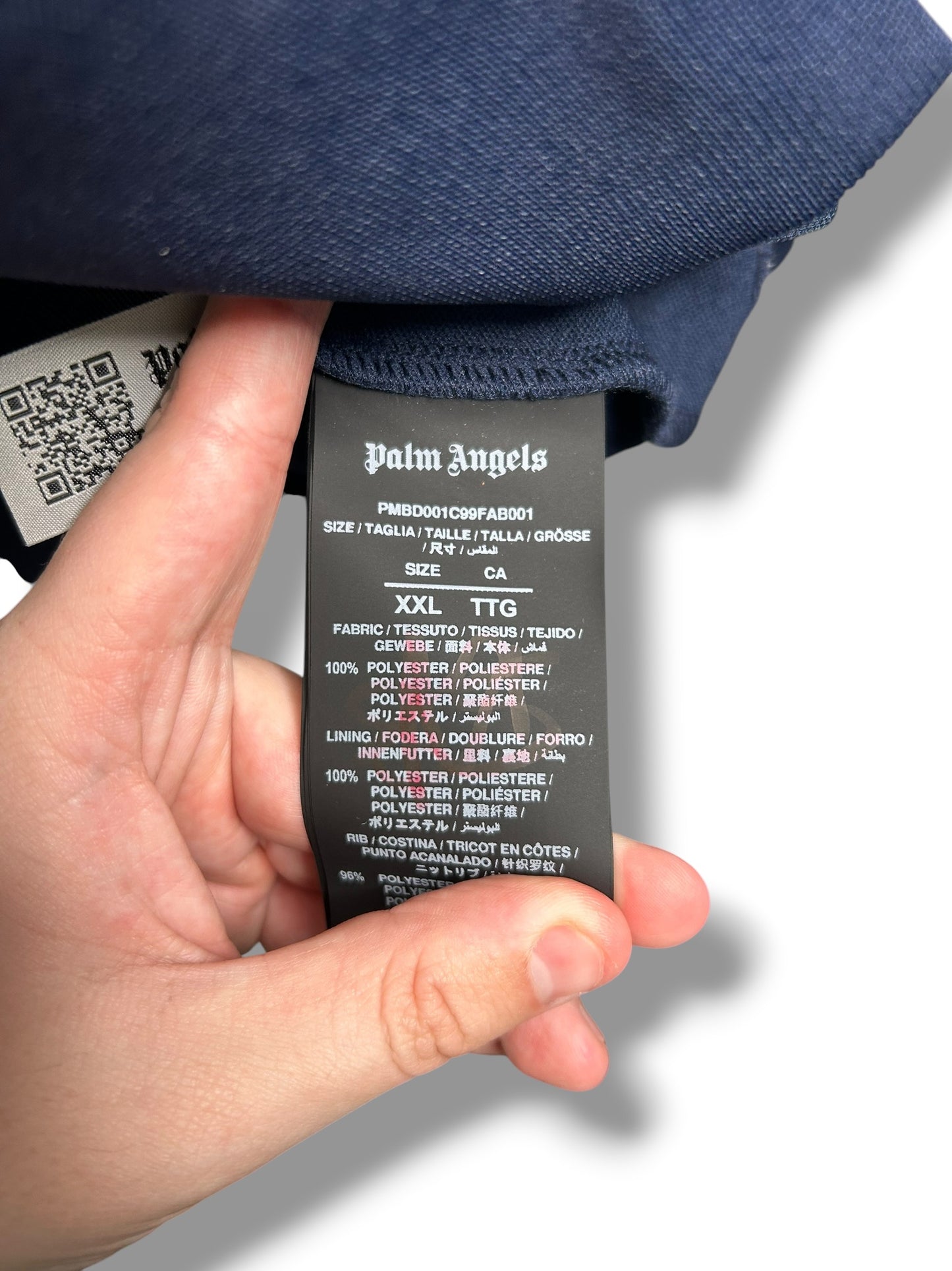 Palm Angels Track Jacket Navy 2XL