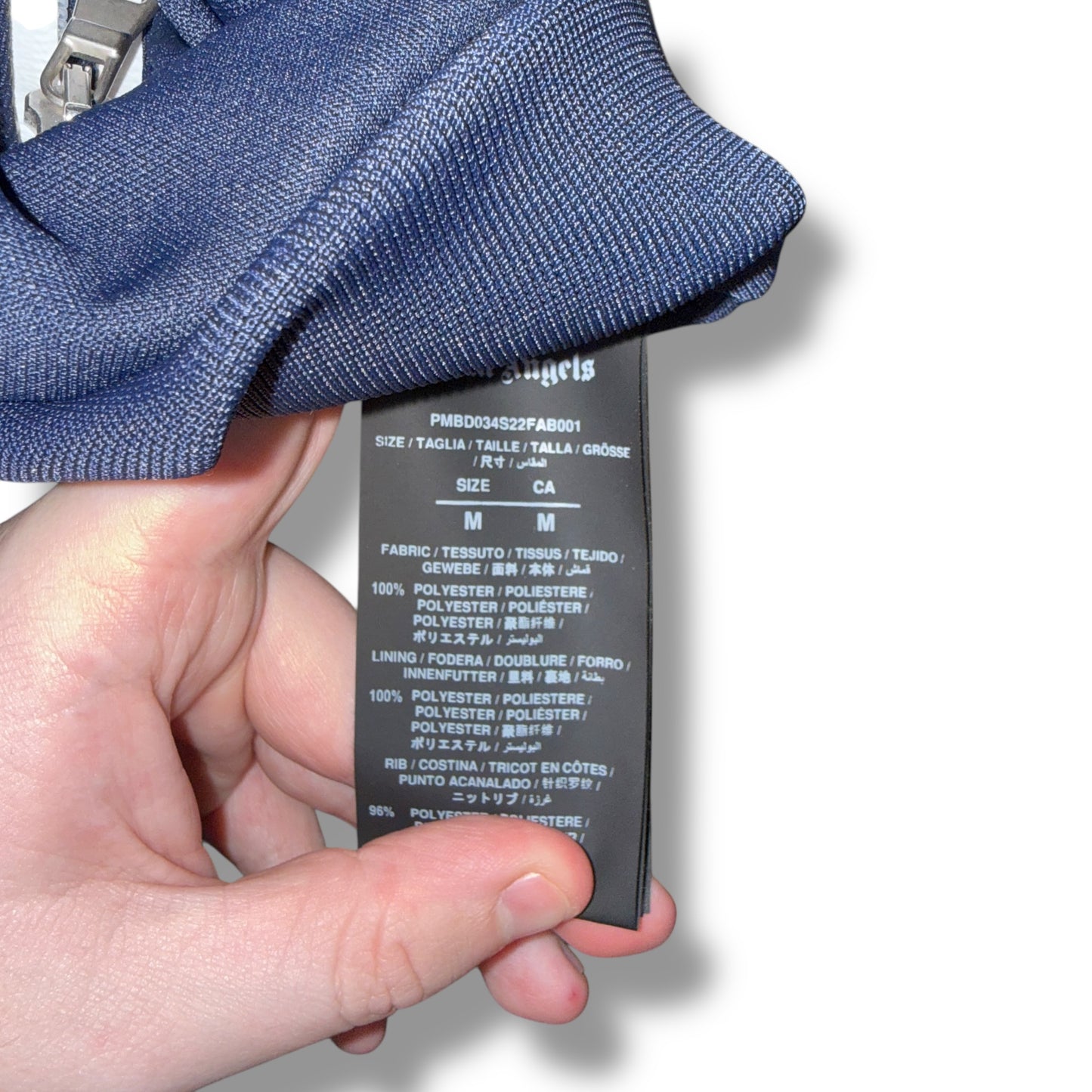 Palm Angels Track Jacket Navy