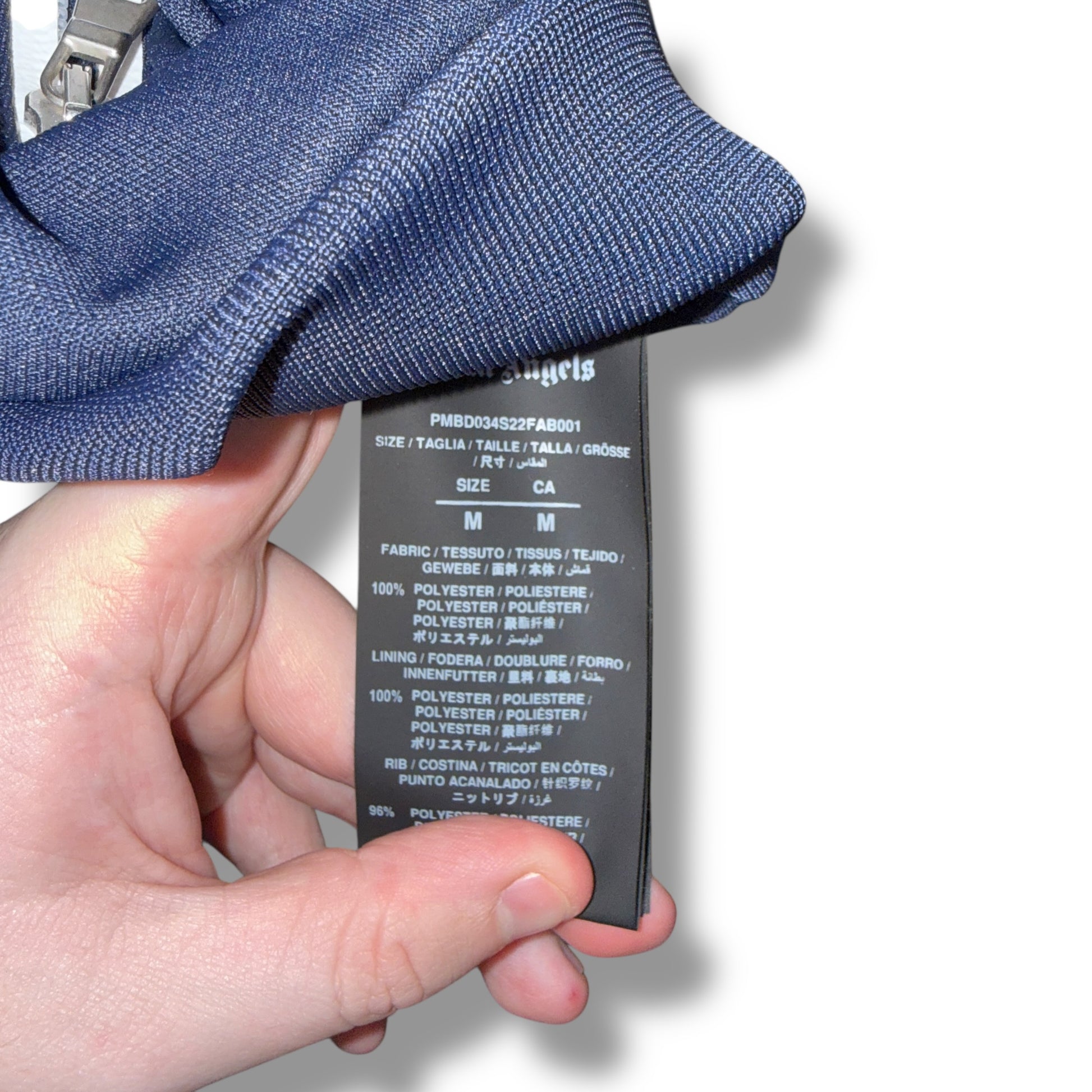 Palm Angels Track Jacket Navy