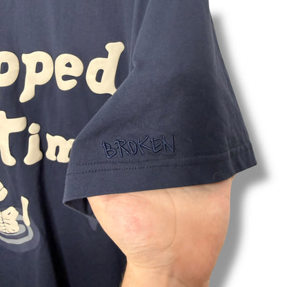 Broken Planet Graphic T-shirt Navy