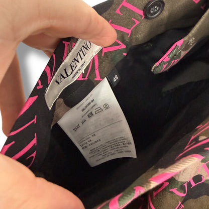 Valentino Cargo Pants Green