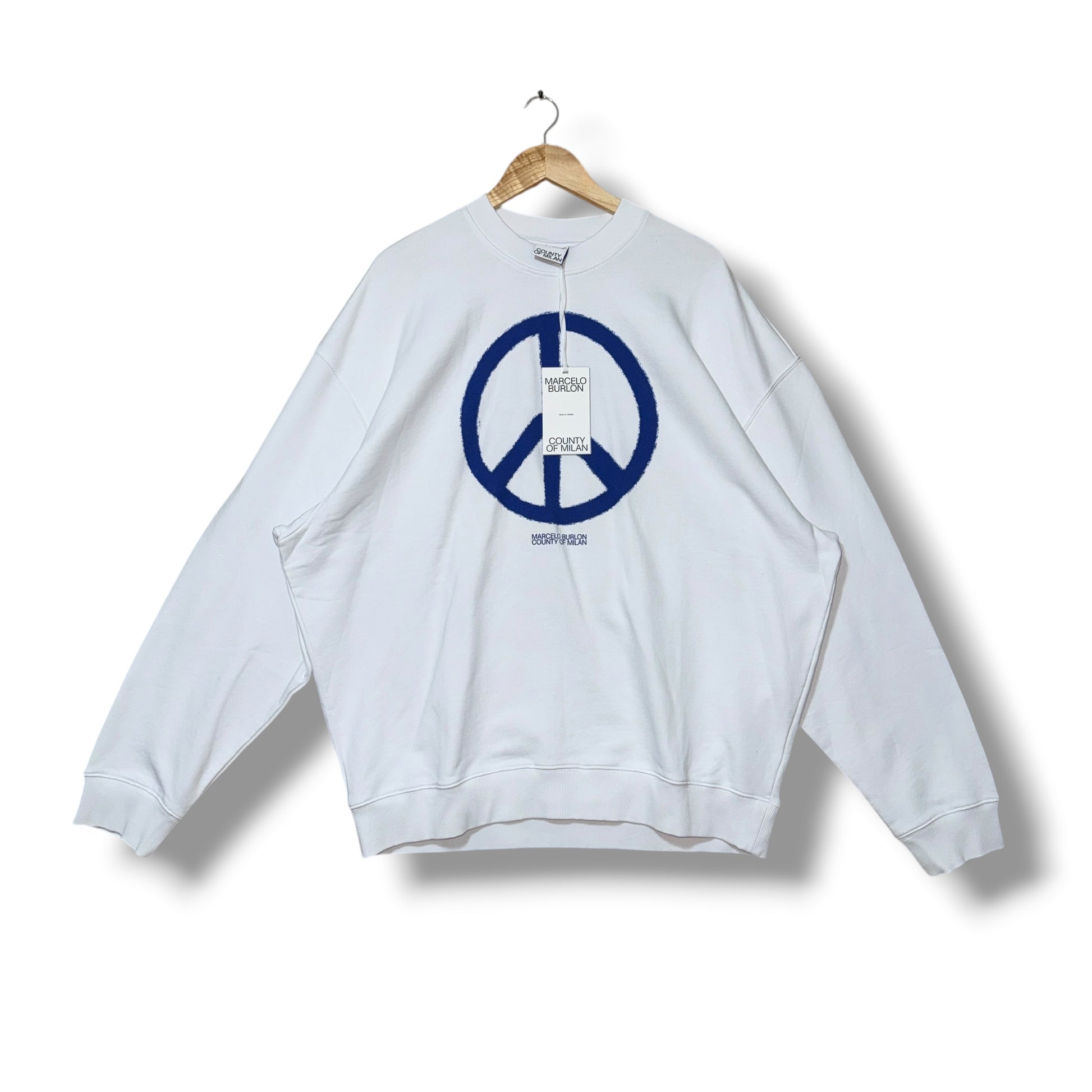 Marcelo Burlon County Of Milan Sweatshirt White