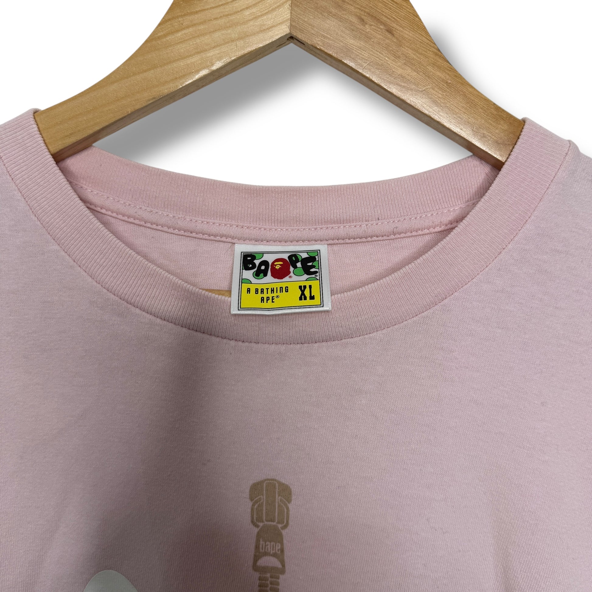A Bathing Ape Graphic T-shirt Pink