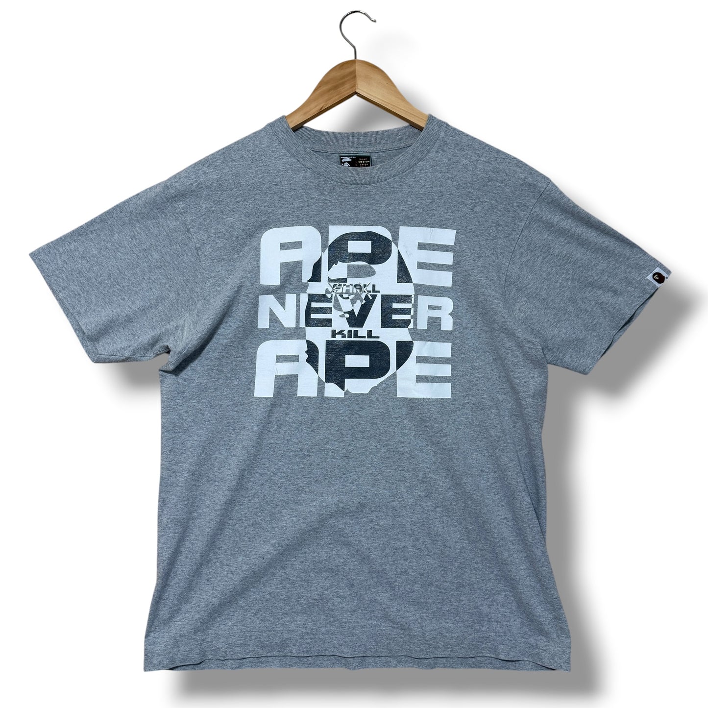 Ideographer Graphic T-shirt Grey