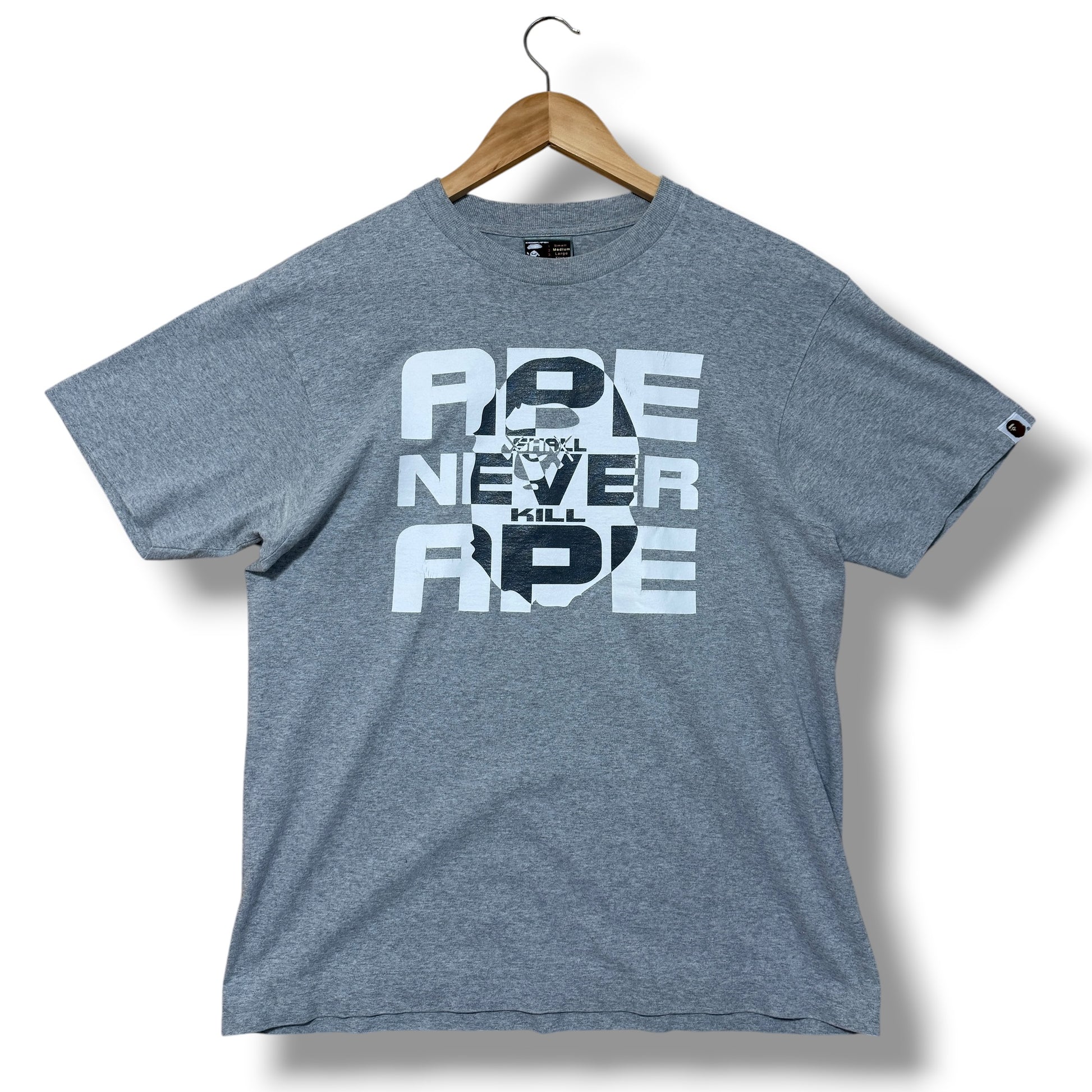 Ideographer Graphic T-shirt Grey