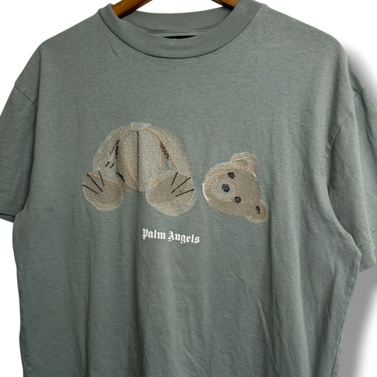 Palm Angels Graphic T-shirt Green Medium