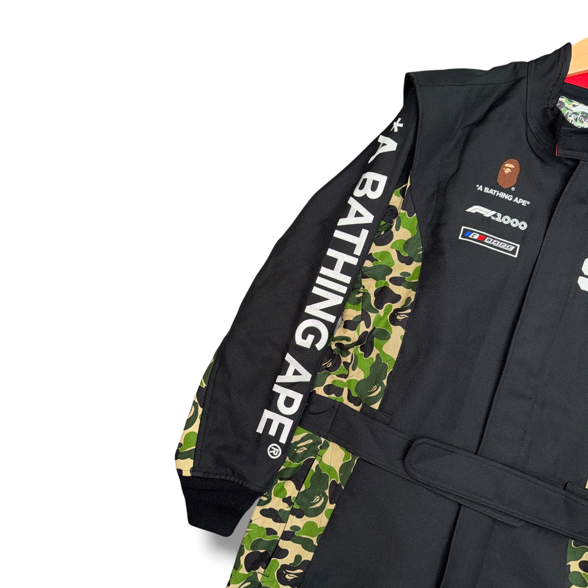 A Bathing Ape Track Jacket Black