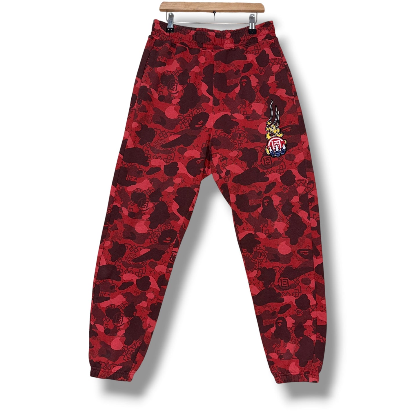 A Bathing Ape Sweatpants Red