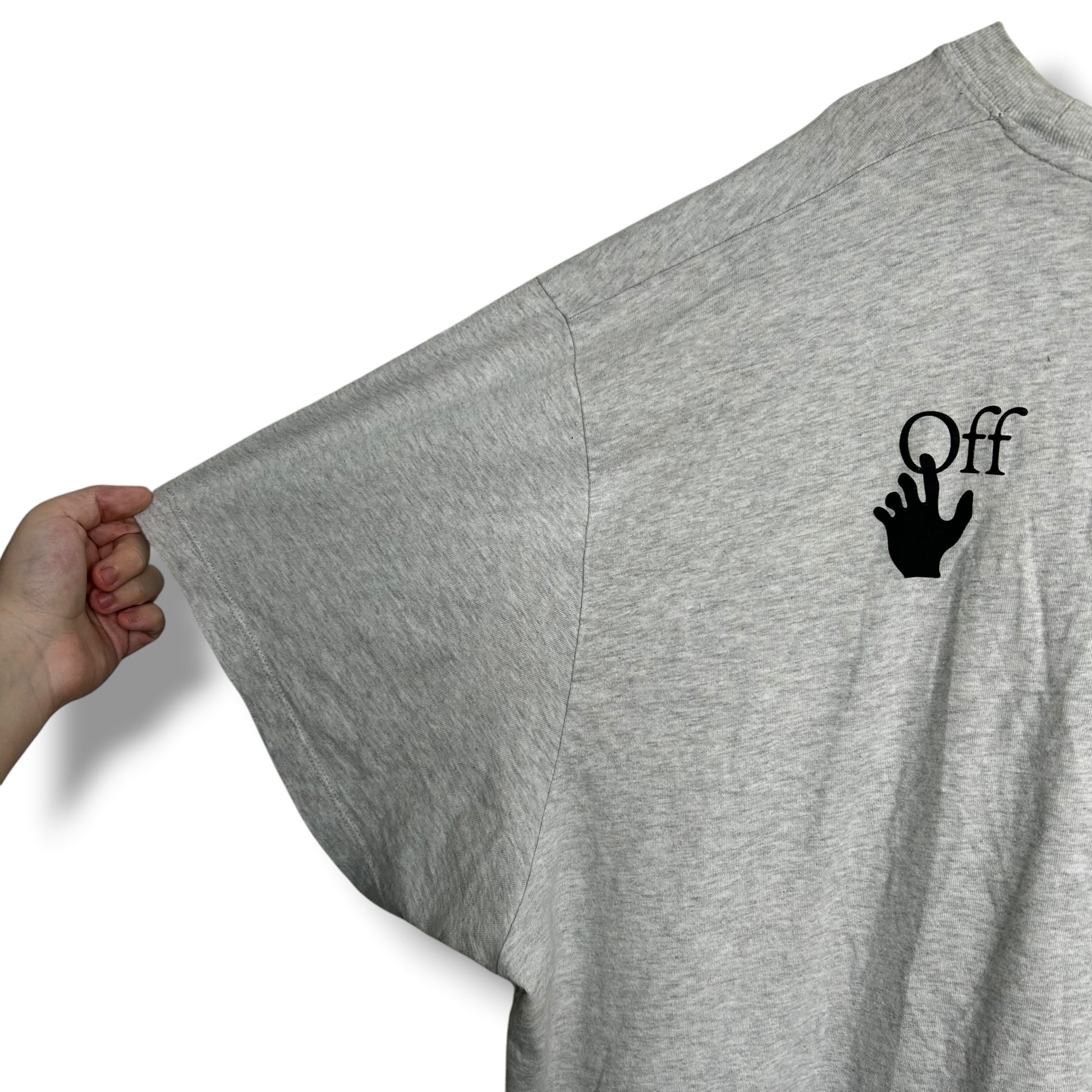 Off-white Graphic T-shirt Grey XXL
