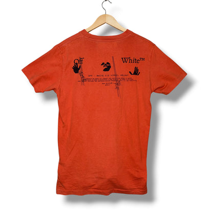 Off-white Graphic T-shirt Orange