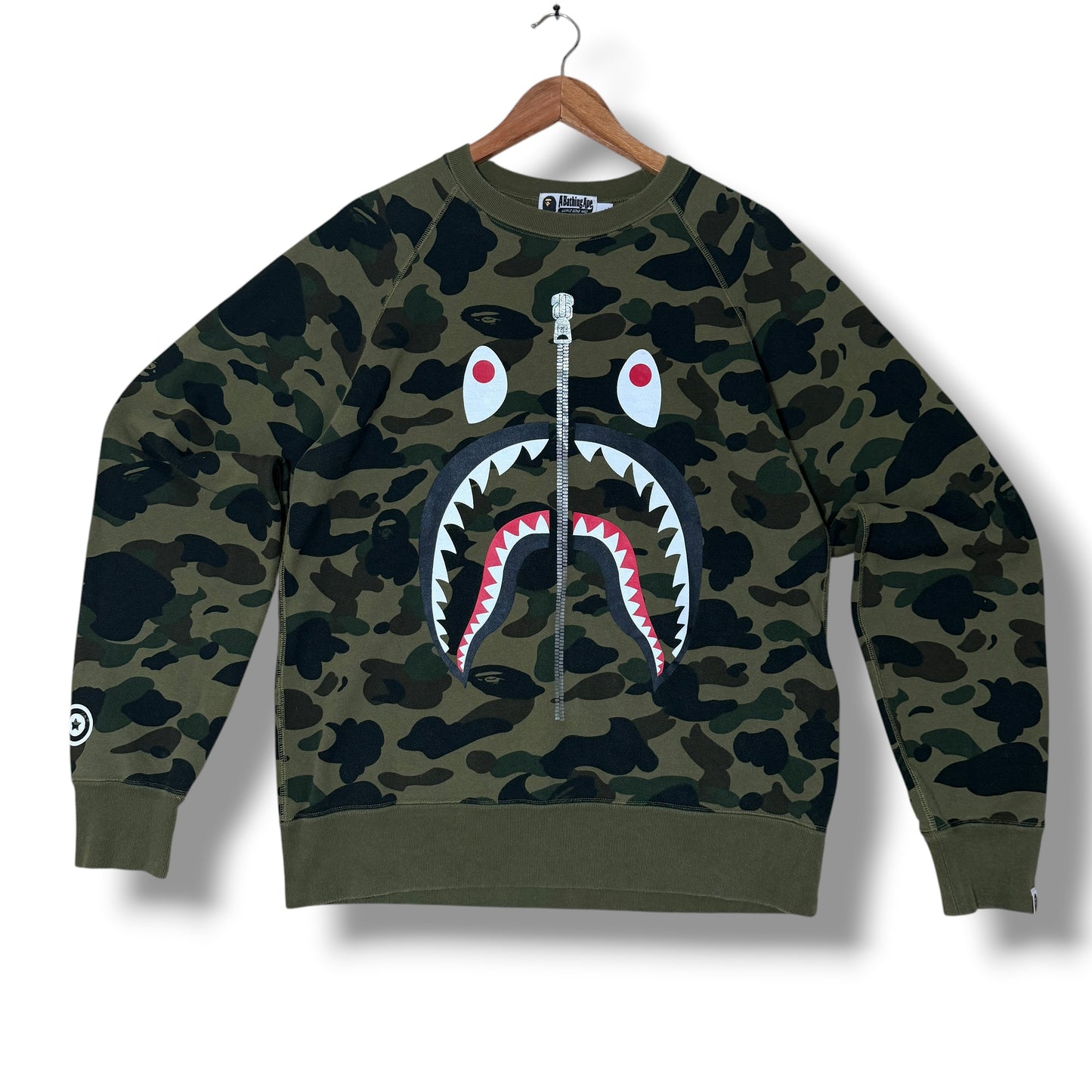 A Bathing Ape Sweatshirt Green