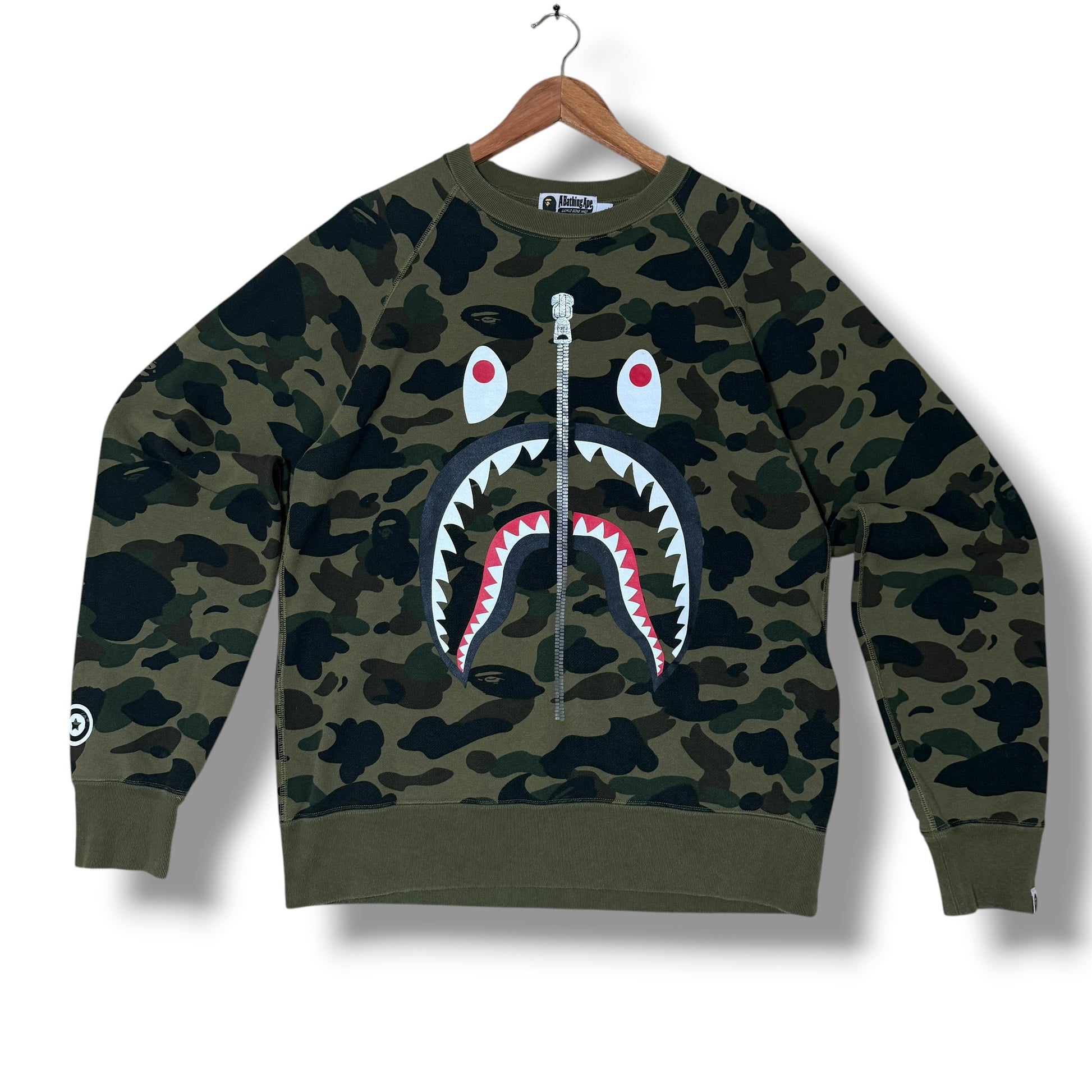 A Bathing Ape Sweatshirt Green